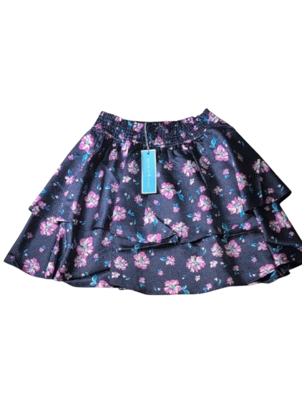 Draper James Floral Tiered Skirt in Zinnia Size Medium